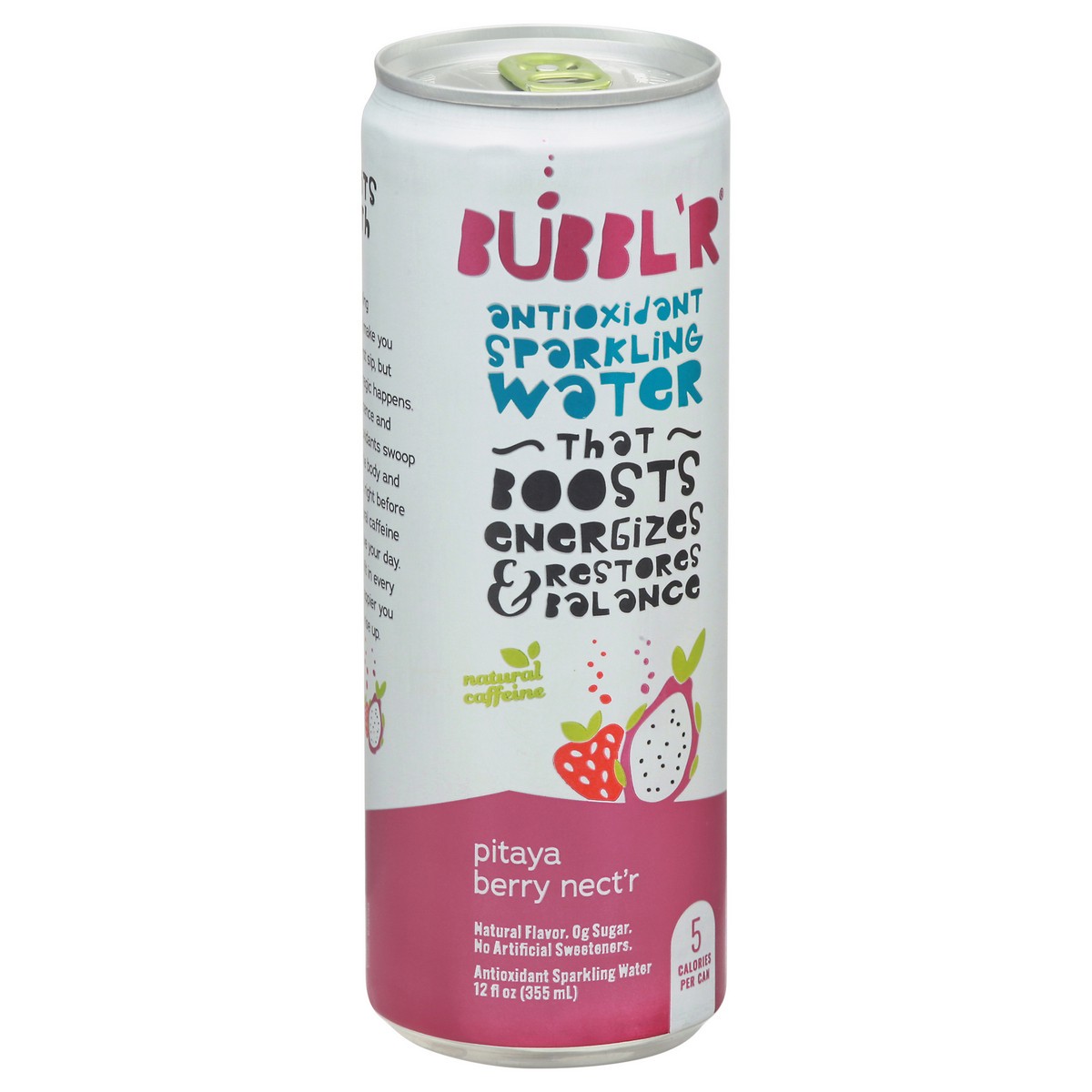 slide 8 of 9, BUBBL'R Pitaya Berry Nect'r Antioxidant Sparkling Water - 12 oz, 12 oz