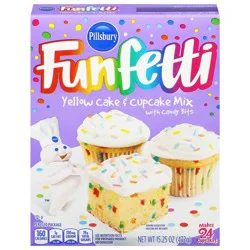 Pillsbury Funfetti Yellow Cake Mix with Candy Bits - 15.25 oz