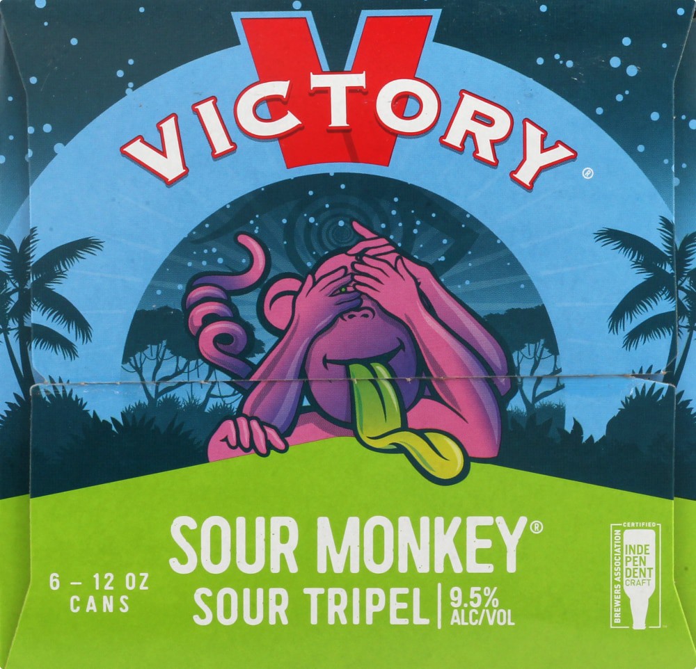 slide 2 of 4, Victory Brewing Company Victory Sour Monkey, 6 ct; 12 oz