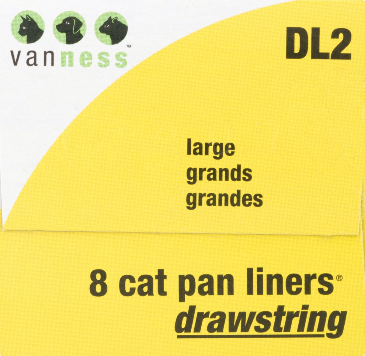 slide 2 of 9, Van Ness Large Drawstring Cat Pan Liners, 8 ct