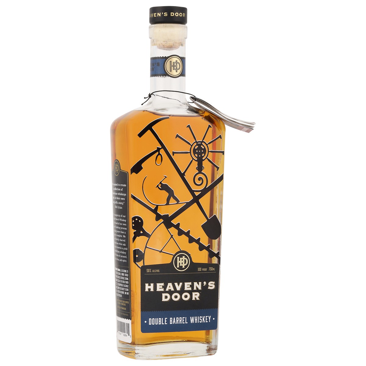 slide 2 of 9, Heaven's Door Double Barrel Whiskey 750 ml, 750 ml