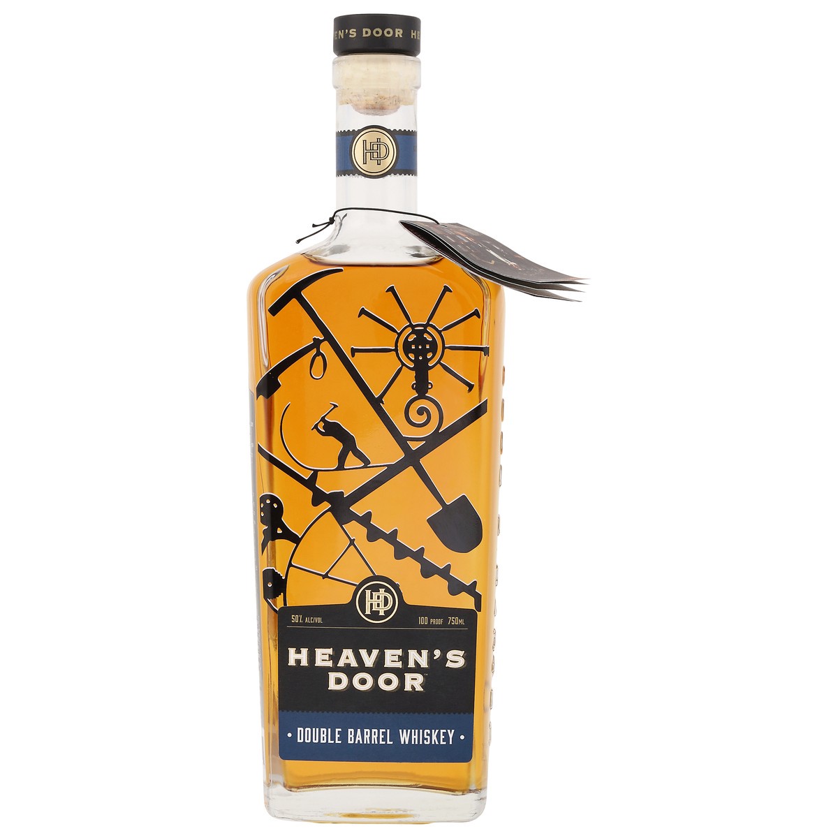 slide 1 of 9, Heaven's Door Double Barrel Whiskey 750 ml, 750 ml