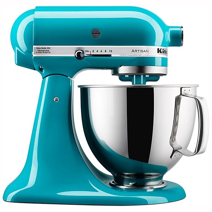 slide 1 of 3, KitchenAid Artisan Stand Mixer - Ocean Drive, 5 qt