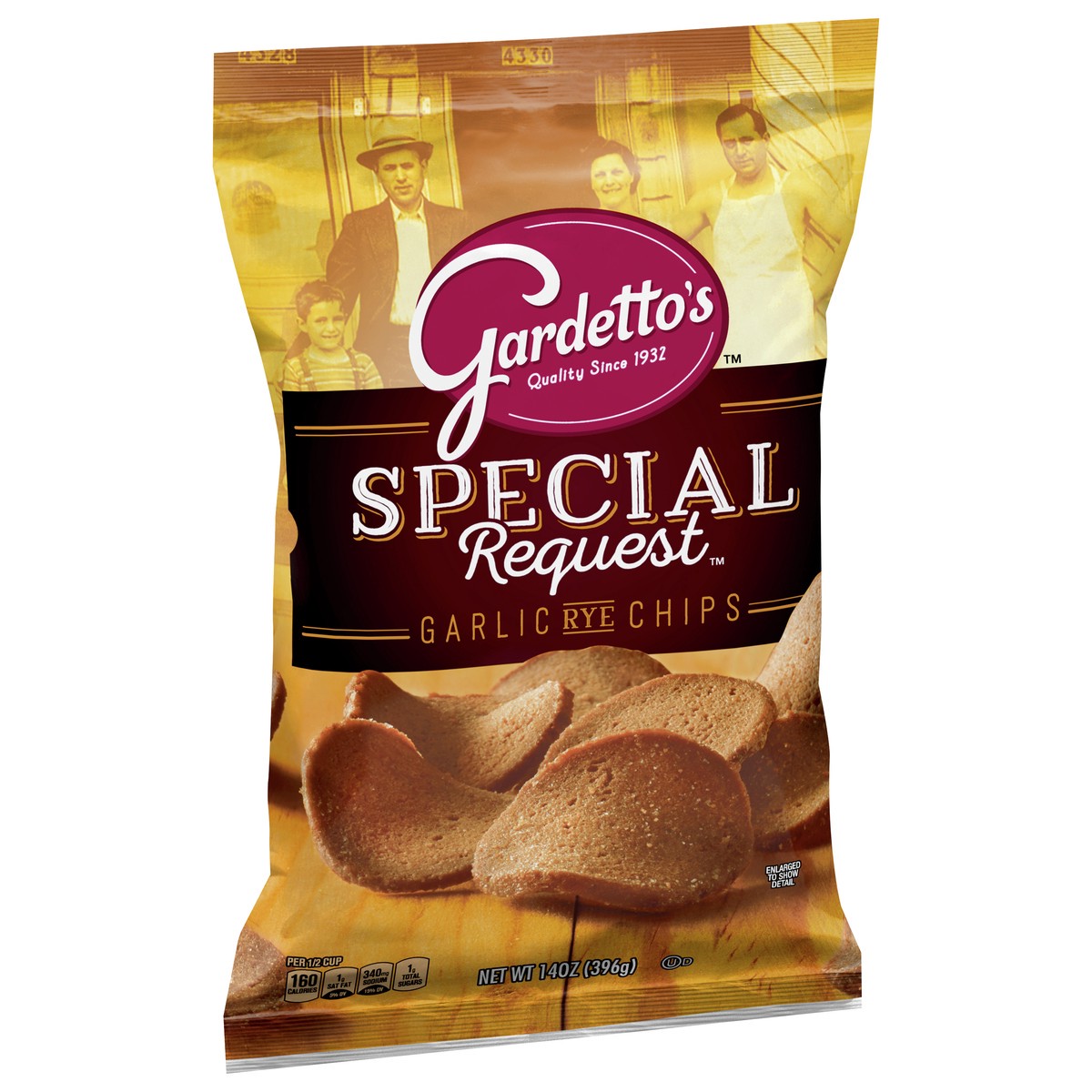 slide 3 of 13, Gardetto's Snack Mix, Roasted Garlic Rye Chips, 14 oz, 14 oz