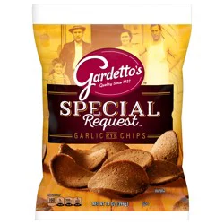 Gardetto's Special Request Garlic Rye Chips, Snack Bag, 14 oz