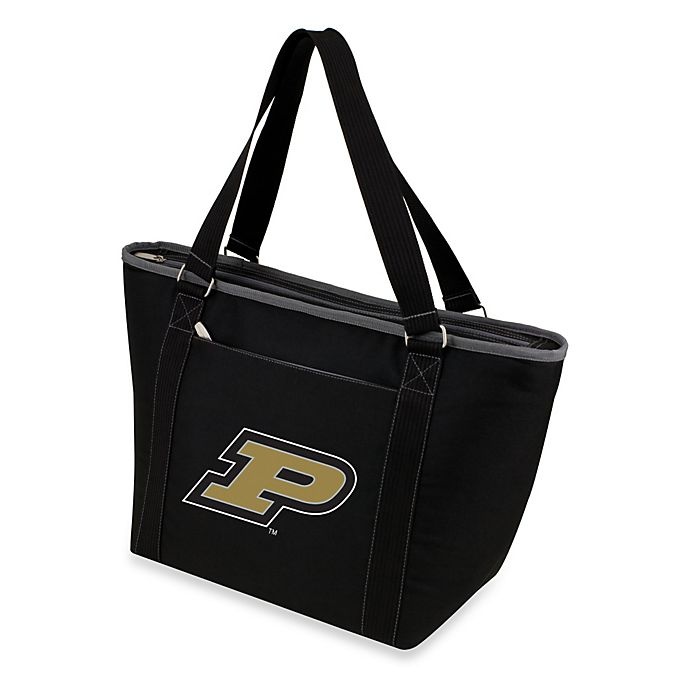 slide 1 of 1, NCAA Purdue University Collegiate Topanga Cooler Tote - Black, 1 ct