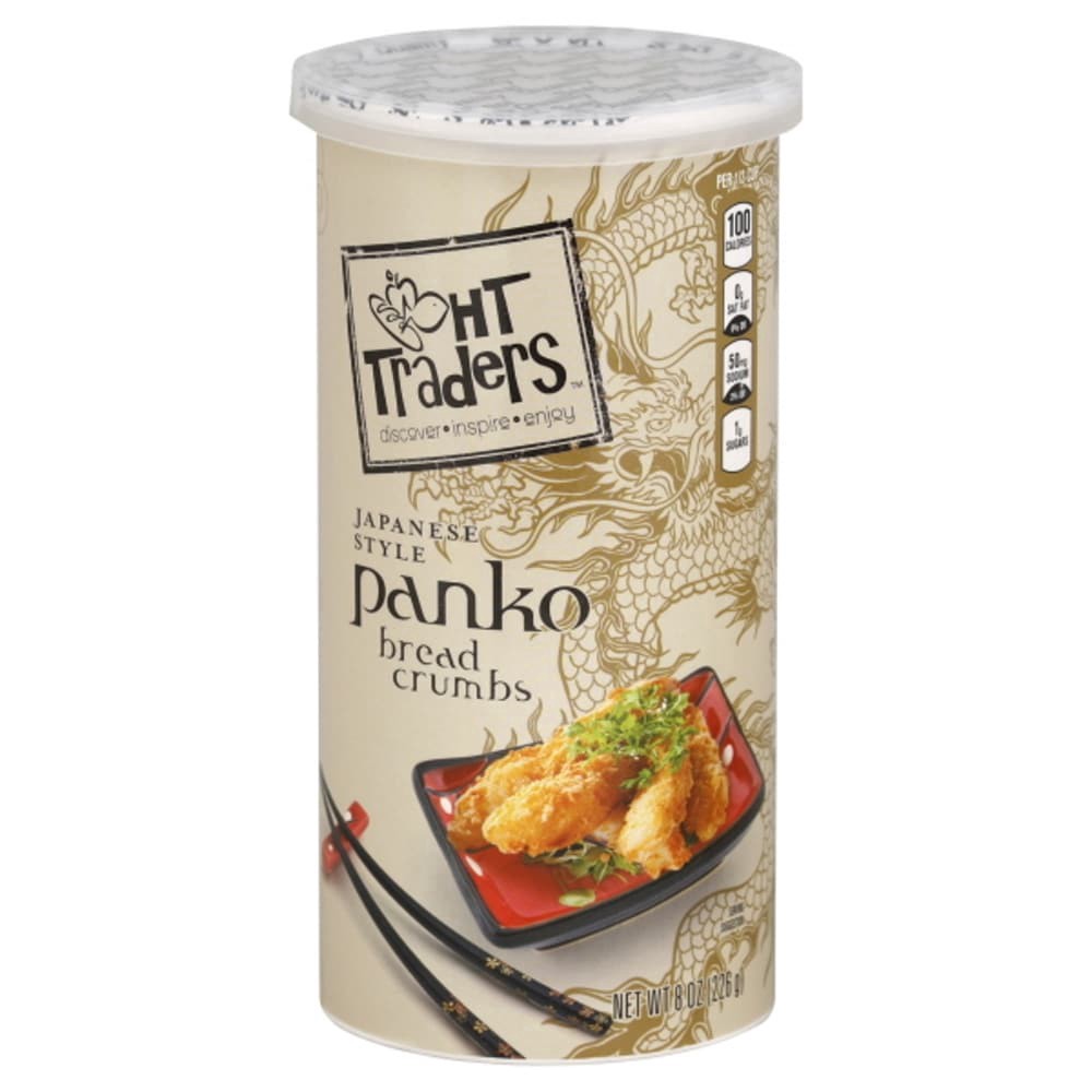 slide 1 of 1, Harris Teeter Traders Panko Bread Crumbs, 8 oz