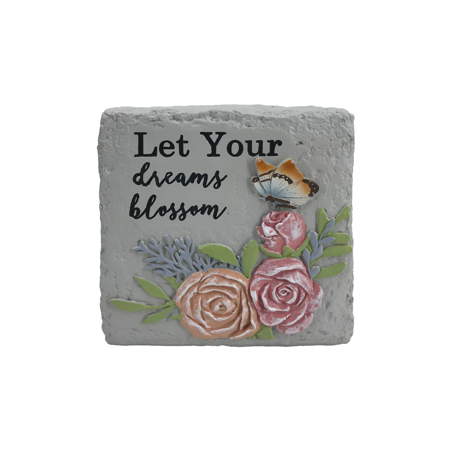 slide 1 of 2, ROOM & RETREAT Rr Square Shaped Memorial Stone, 1 ct