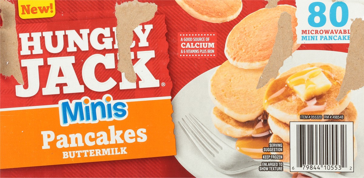 slide 4 of 9, Hungry Jack Buttermilk Pancakes Minis 28.2 oz, 28.2 oz