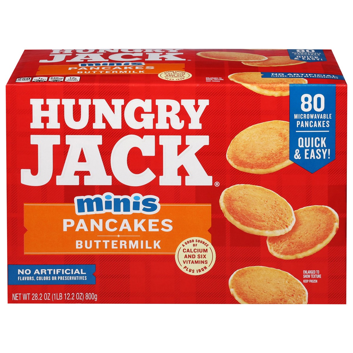 slide 1 of 9, Hungry Jack Buttermilk Pancakes Minis 28.2 oz, 28.2 oz