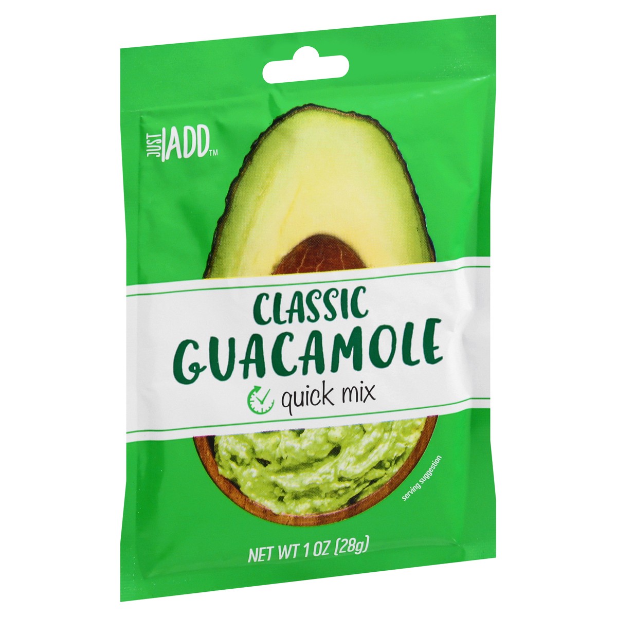 slide 7 of 9, Just ADD Classic Guacamole Quick Mix 1 oz, 1 oz