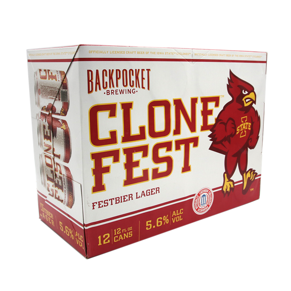 slide 1 of 1, Backpocket Brewing Company Backpocket Clonefest Festbier 6Pk Can, 12 fl oz