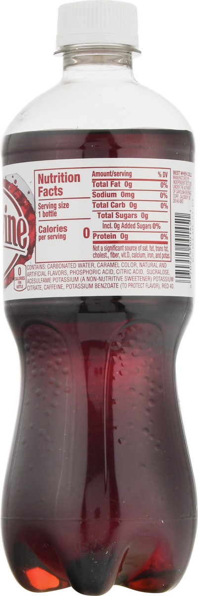 slide 8 of 9, Cheerwine Zero Sugar Soda 20 fl oz, 20 fl oz