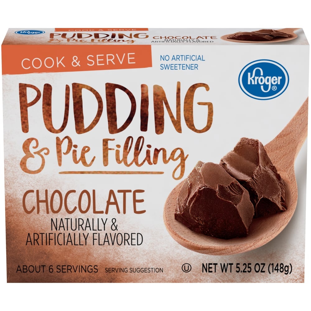 slide 1 of 1, Kroger Cook & Serve Pudding & Pie Filling, 5.25 oz