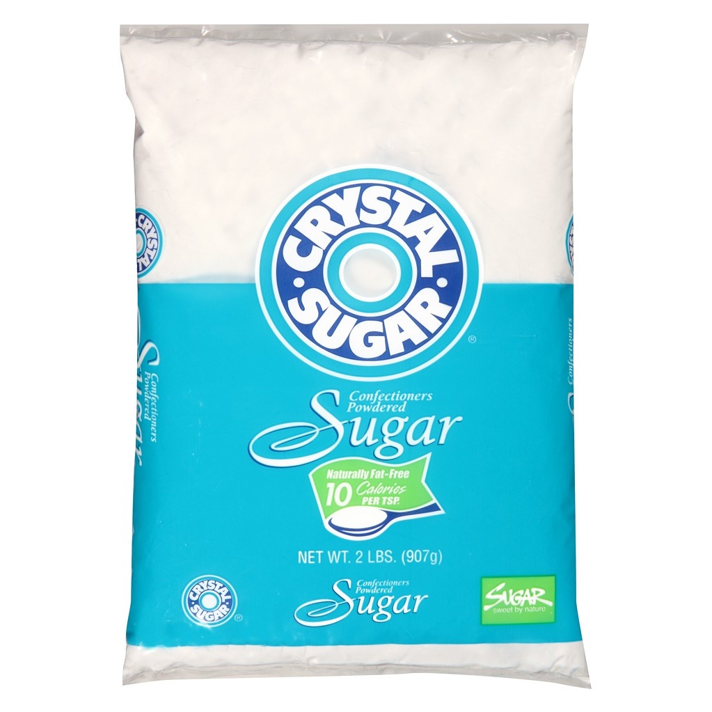 slide 1 of 6, Crystal Powdered Sugar, 2 lb