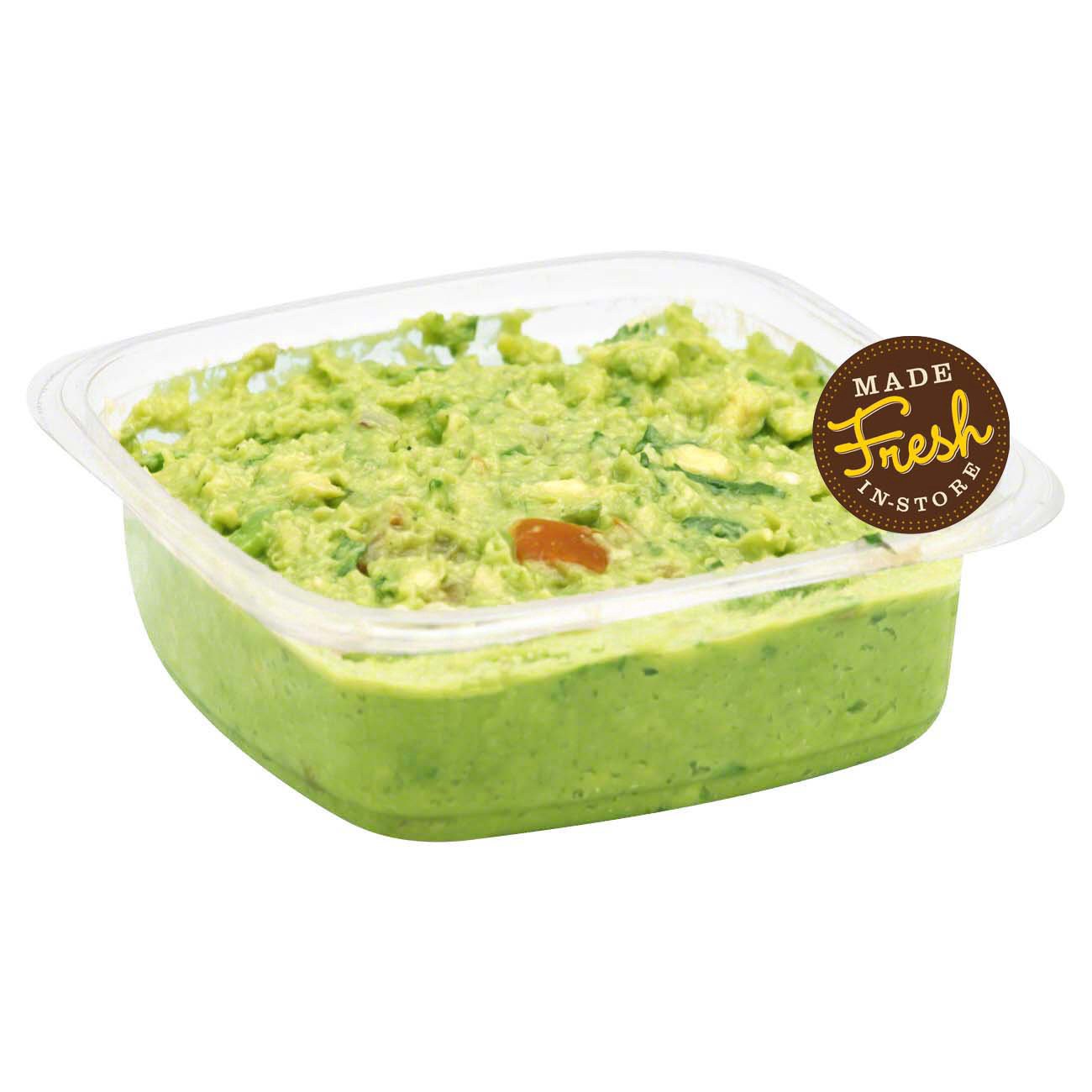 slide 1 of 1, H-E-B Kosher Spicy Guacamole without Cilantro, 7 oz