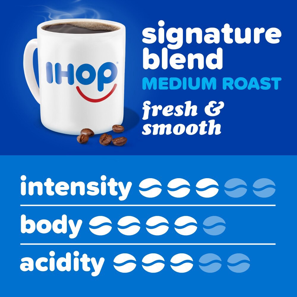 slide 5 of 6, IHOP Medium Roast Signature Blend Keurig K-Cup Coffee Pods, 10 ct Box, 3.40 oz