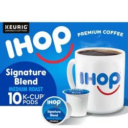 IHOP Medium Roast Signature Blend Keurig K-Cup Coffee Pods, 10 ct Box