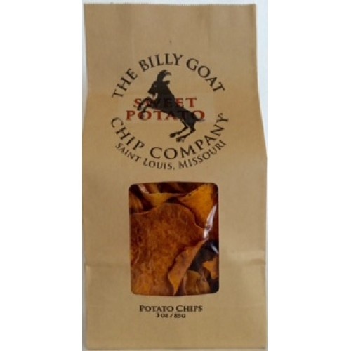 slide 1 of 1, Billy Goat Chip Company Sweet Potato Chips, 3 oz