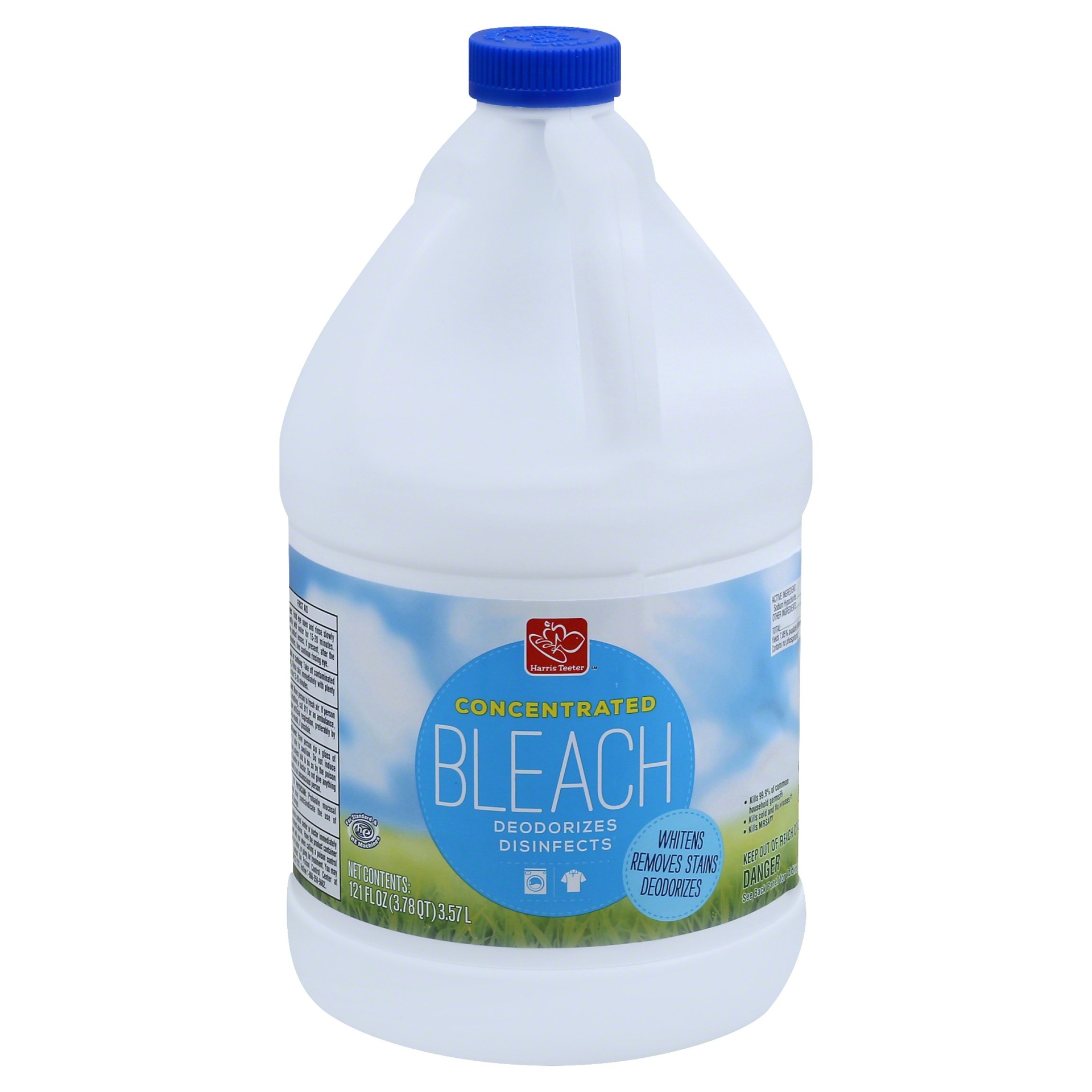 slide 1 of 1, Harris Teeter yourhome Bleach, 121 fl oz