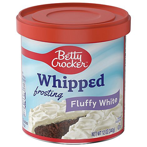 slide 1 of 1, Betty Crocker Frosting Whipped Fluffy White - 12 Oz, 12 oz