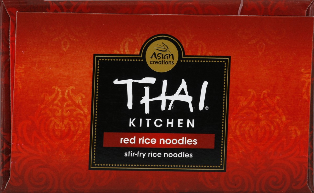 slide 2 of 4, Thai Kitchen Red Rice Noodles, 8 oz