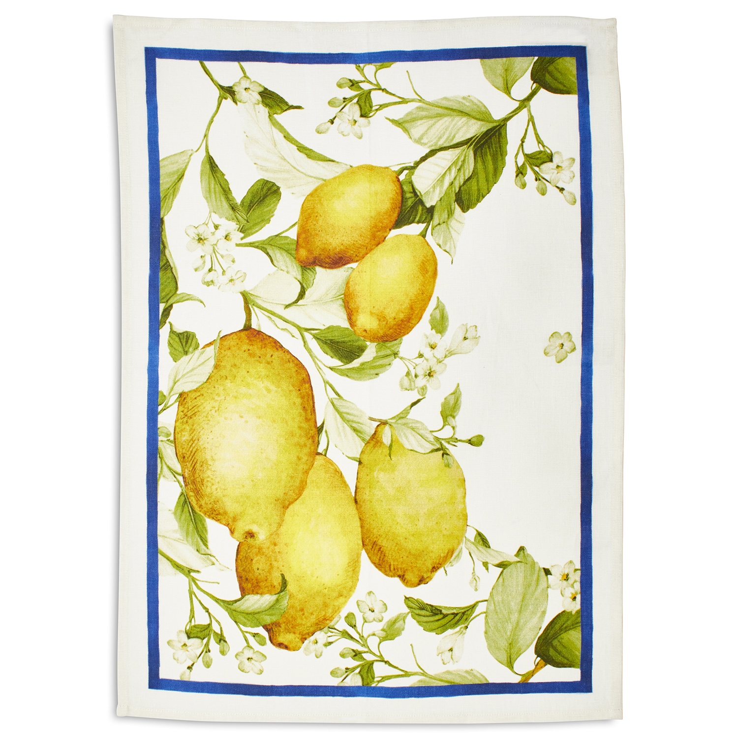 slide 1 of 1, Sur La Table Lemon Linen Kitchen Towel, 28 in x 20 in