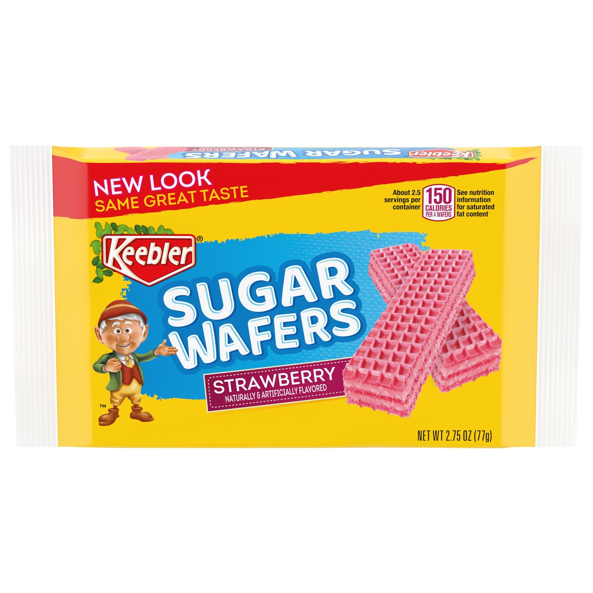 slide 1 of 13, Keebler Strawberry Sugar Wafers 2.75 oz, 2.75 oz
