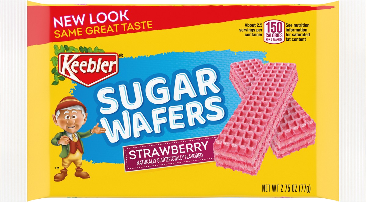 slide 10 of 13, Keebler Strawberry Sugar Wafers 2.75 oz, 2.75 oz