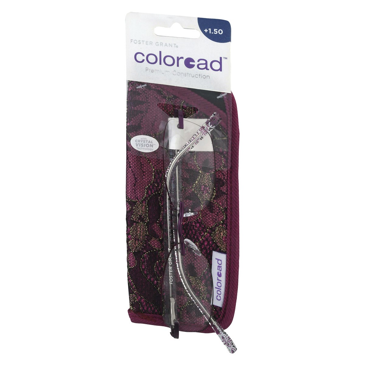 slide 7 of 11, Foster Grant Coloread +1.50 Reading Glasses 1 ea, 1 ct