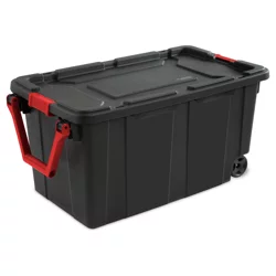 Sterilite Wheeled Industrial Tote