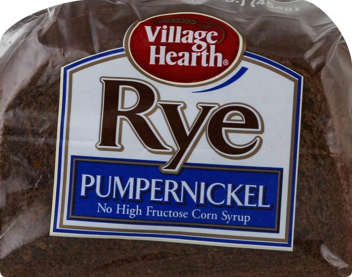 slide 11 of 17, Village Hearth Rye Pumpernickel Bread 16 oz, 16 oz