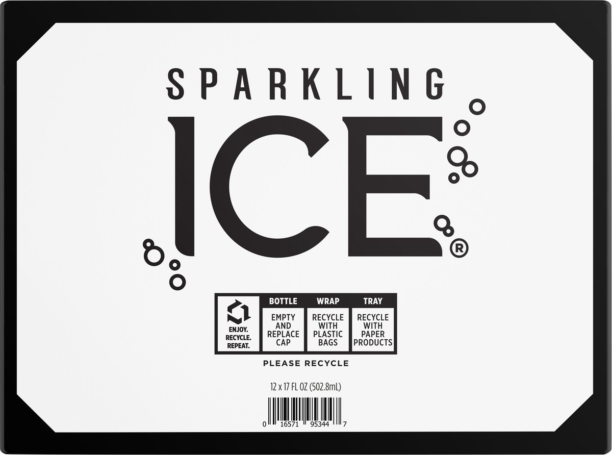 slide 8 of 9, Sparkling ICE Ginger Lime, 17 Fl Oz Bottle (Pack of 12), 204 fl oz