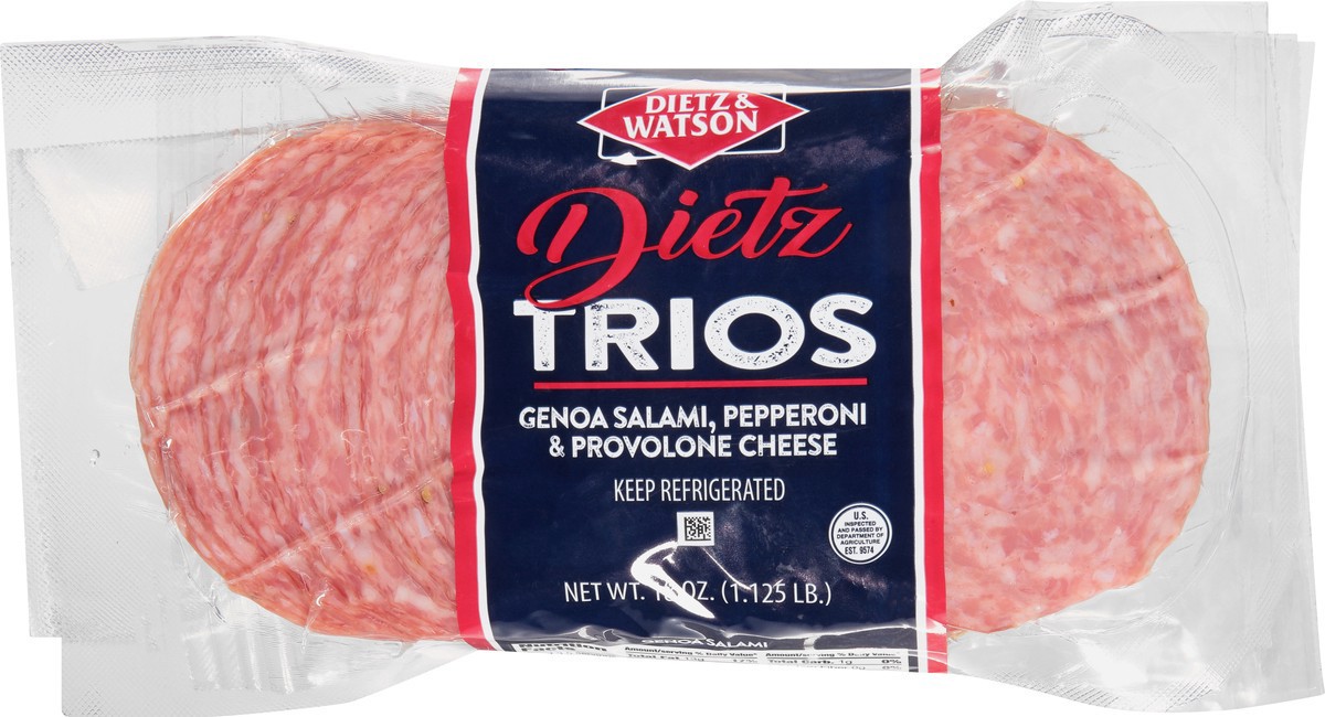 slide 5 of 9, Dietz & Watson Italian Trios 18Oz., 18 oz