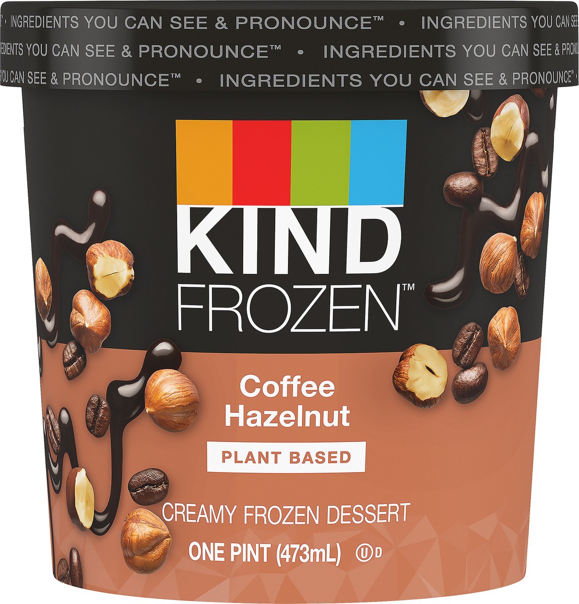 slide 5 of 13, KIND FROZEN Plant Based Coffee Hazelnut Frozen Dessert 1 pt, 1 pint