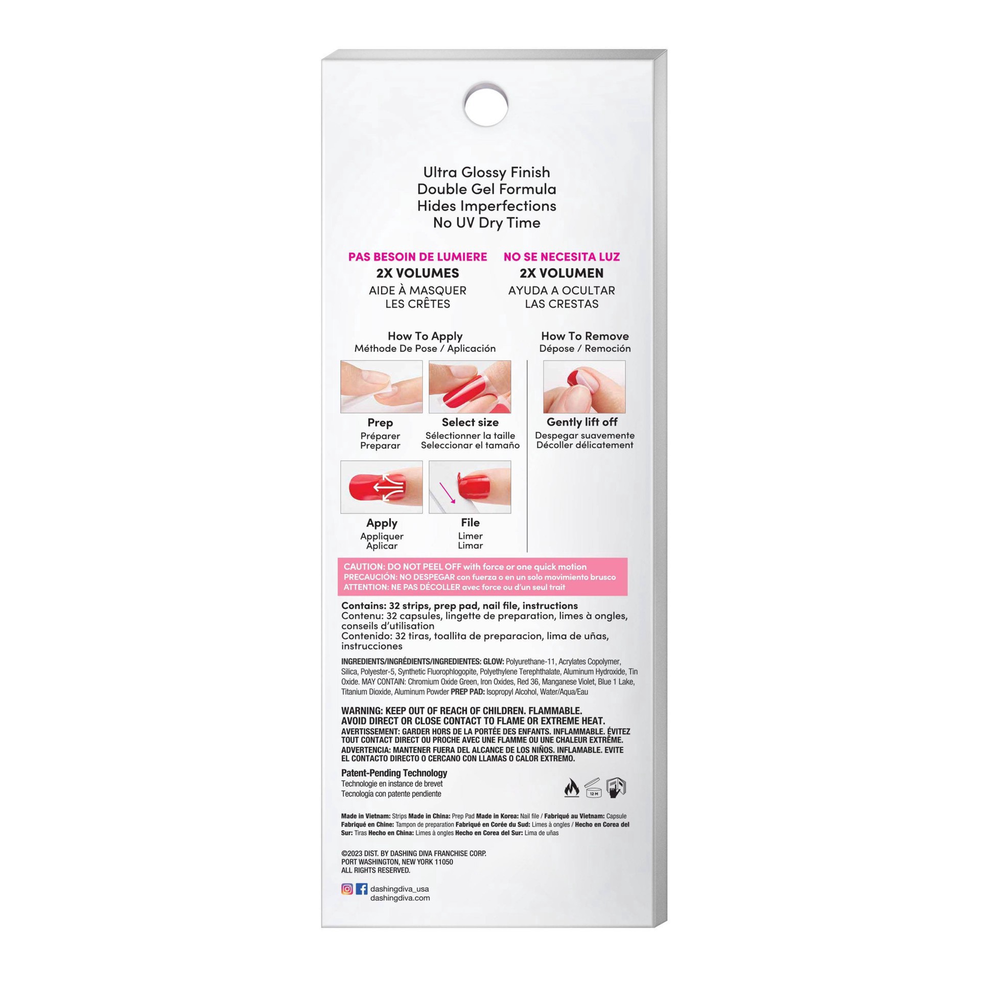 slide 4 of 6, DASHING DIVA Dash Diva Glow Art, 1 ct