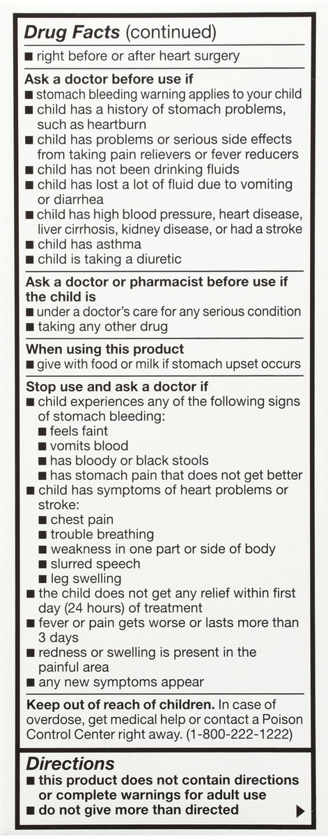 slide 4 of 9, TopCare Childrens Ibuprofen Suspen, 4 oz