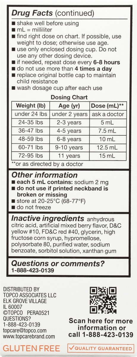 slide 7 of 9, TopCare Childrens Ibuprofen Suspen, 4 oz