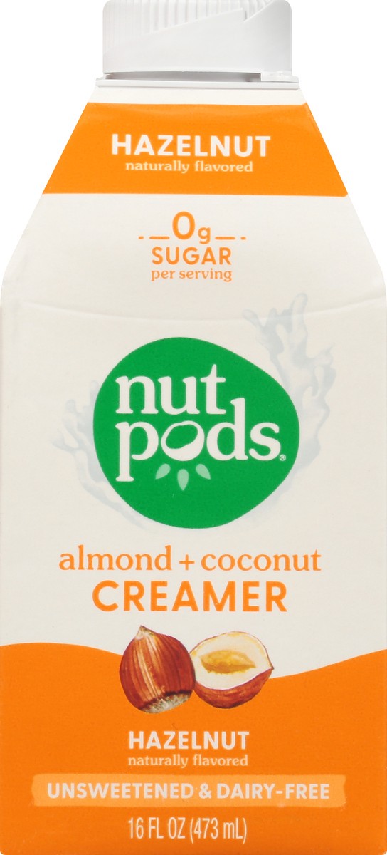 slide 6 of 9, nutpods Almond + Coconut Hazelnut Creamer 16 fl oz, 16 fl oz