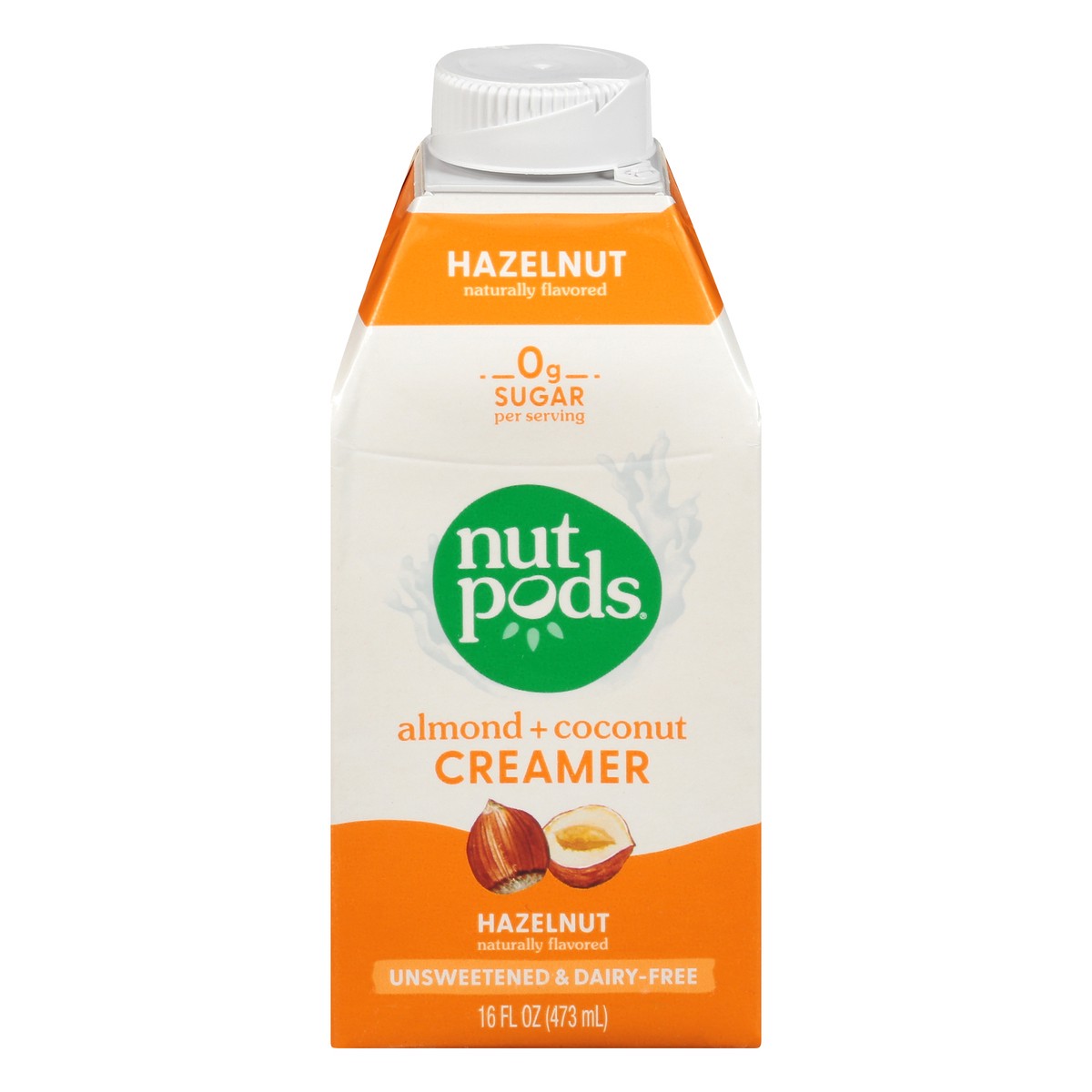 slide 1 of 9, nutpods Almond + Coconut Hazelnut Creamer 16 fl oz, 16 fl oz