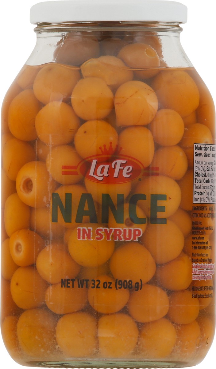slide 6 of 9, La Fe in Syrup Nance in Syrup 32 oz, 32 oz
