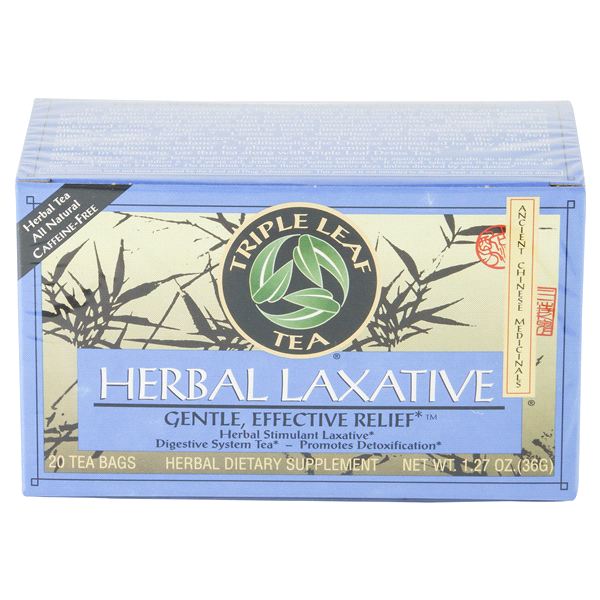 slide 1 of 1, GROCERY-DSD Triple Lead Tea Bags Herbal Lax 20Ct, 1 ct