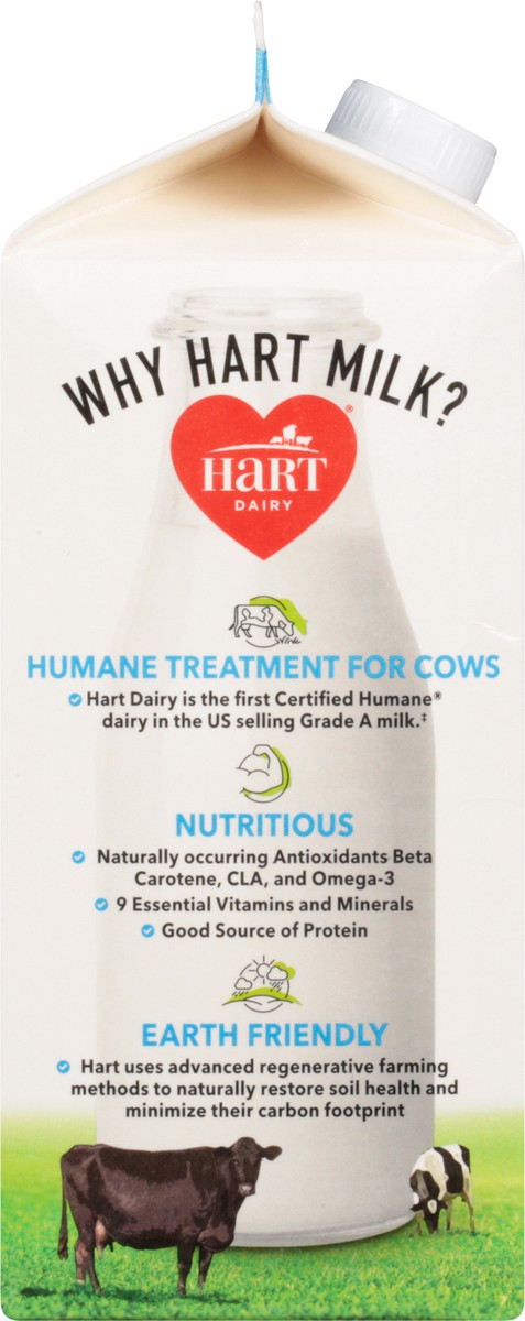 slide 11 of 14, Hart Dairy Naturally Grass Fed 2% Reduced-Fat Milk 59 fl oz, 59 fl oz