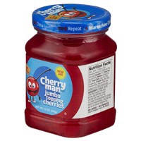 slide 11 of 17, CherryMan Jumbo Topping Maraschino Cherries, 12 oz