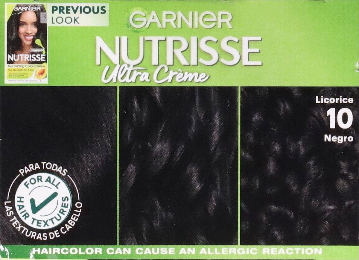 slide 3 of 11, Garnier Black 10 Ultra Creme Permanent Hair Color 1 ea, 1 ct