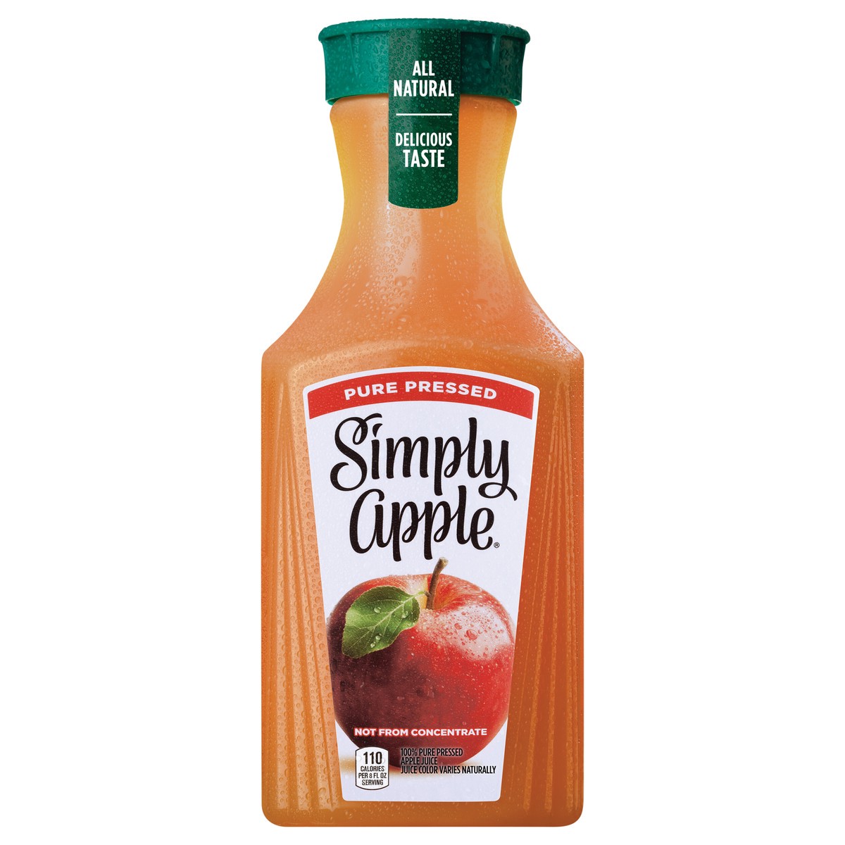 slide 1 of 9, Simply Apple Juice Bottle, 52 fl oz, 1 ct