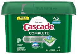 Cascade Fresh Scent Auto Dishwashing Pouch with Liquid & Powder