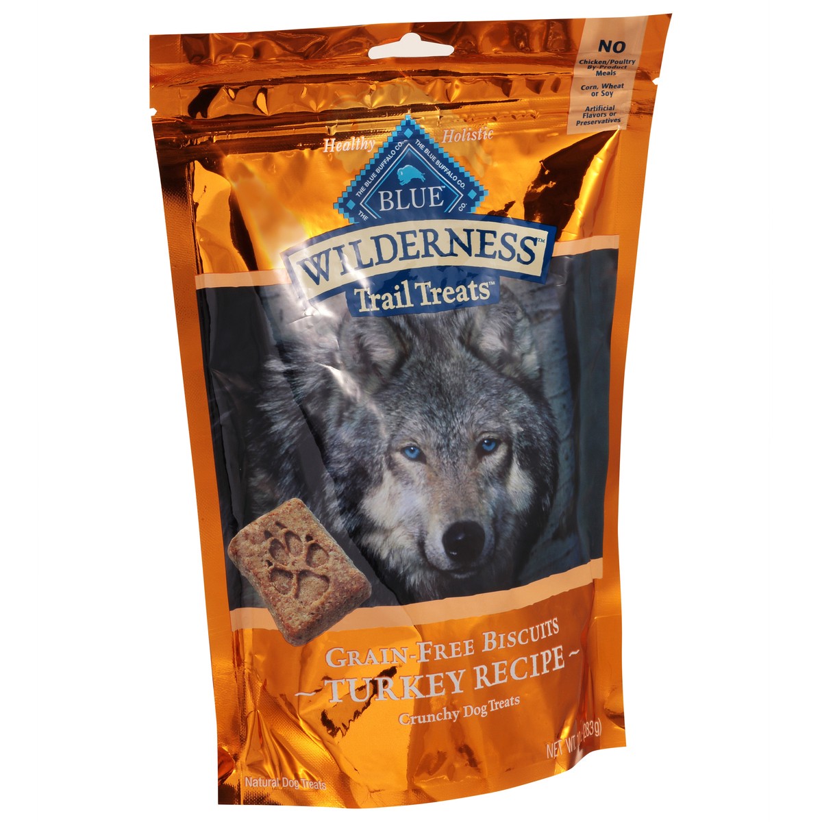 slide 8 of 9, Blue Buffalo Wilderness Trail High Protein Grain Free Crunchy Dog Treats Biscuits 10 oz bag, 10 oz