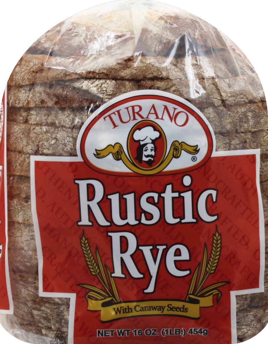 slide 2 of 6, Turano Rustic Rye, 16 oz