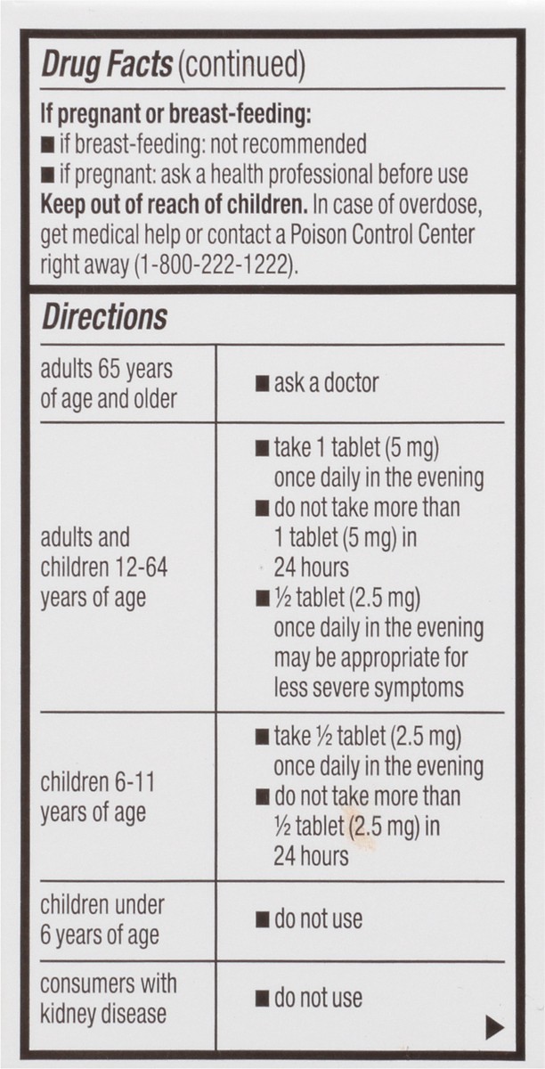 slide 3 of 9, TopCare Health Original Prescription Strength All Day Allergy Tablets 35 ea, 35 ct